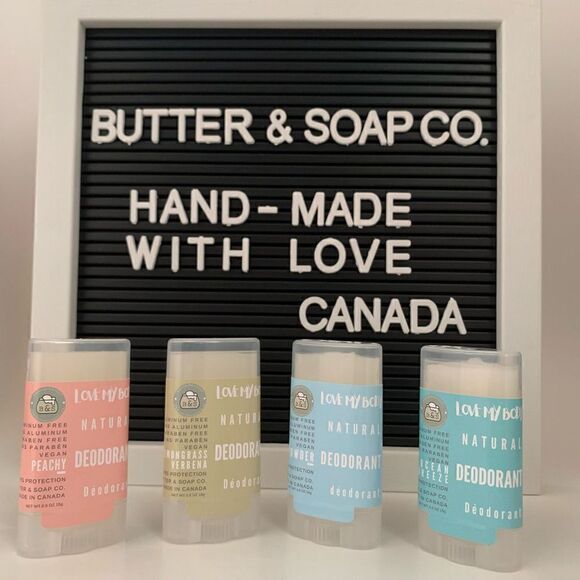 🫙Two Natural Vegan Deodorants Powder Scent Travel Size - Picture 3 of 4